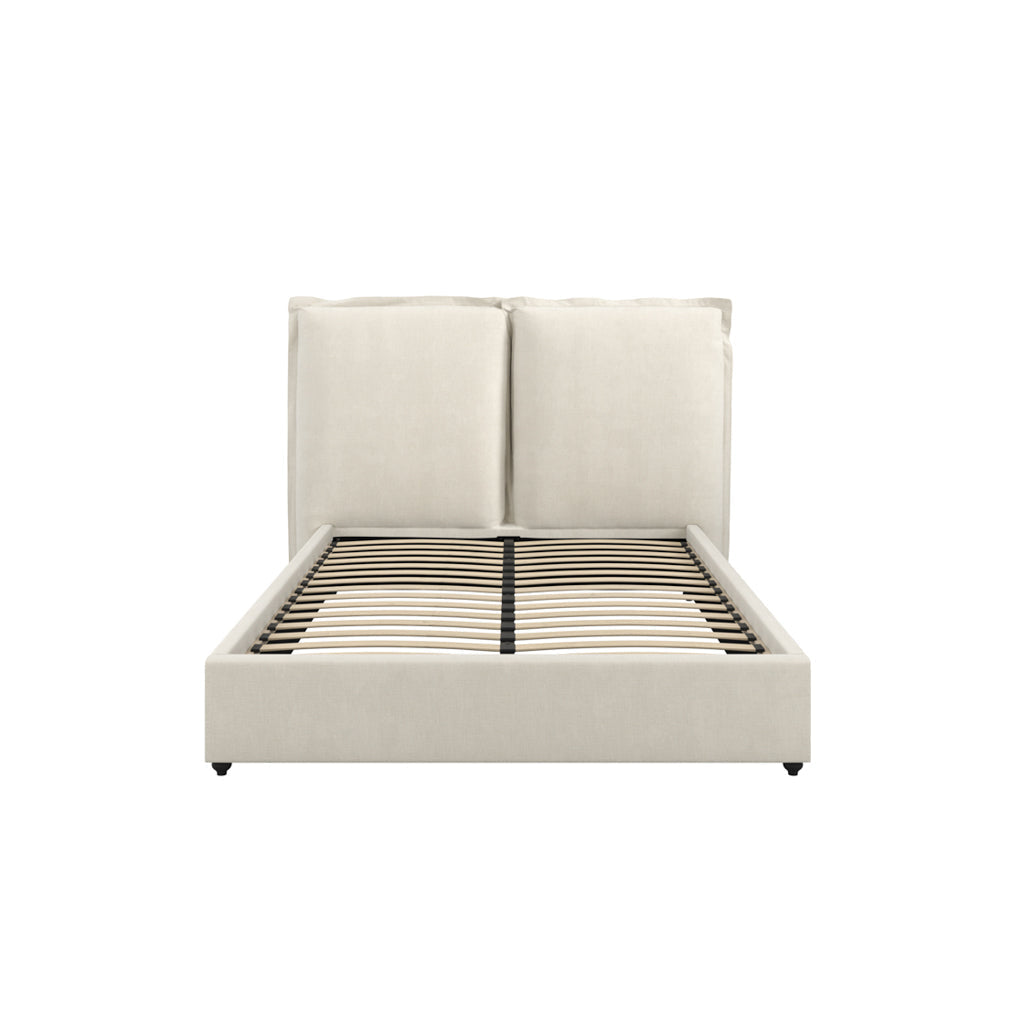 Calabasas Ivory Kingsize Bed