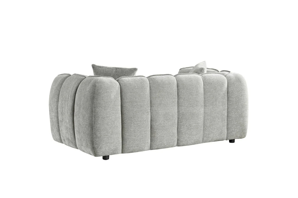 Venice 3+2 Sofa Set In Grey