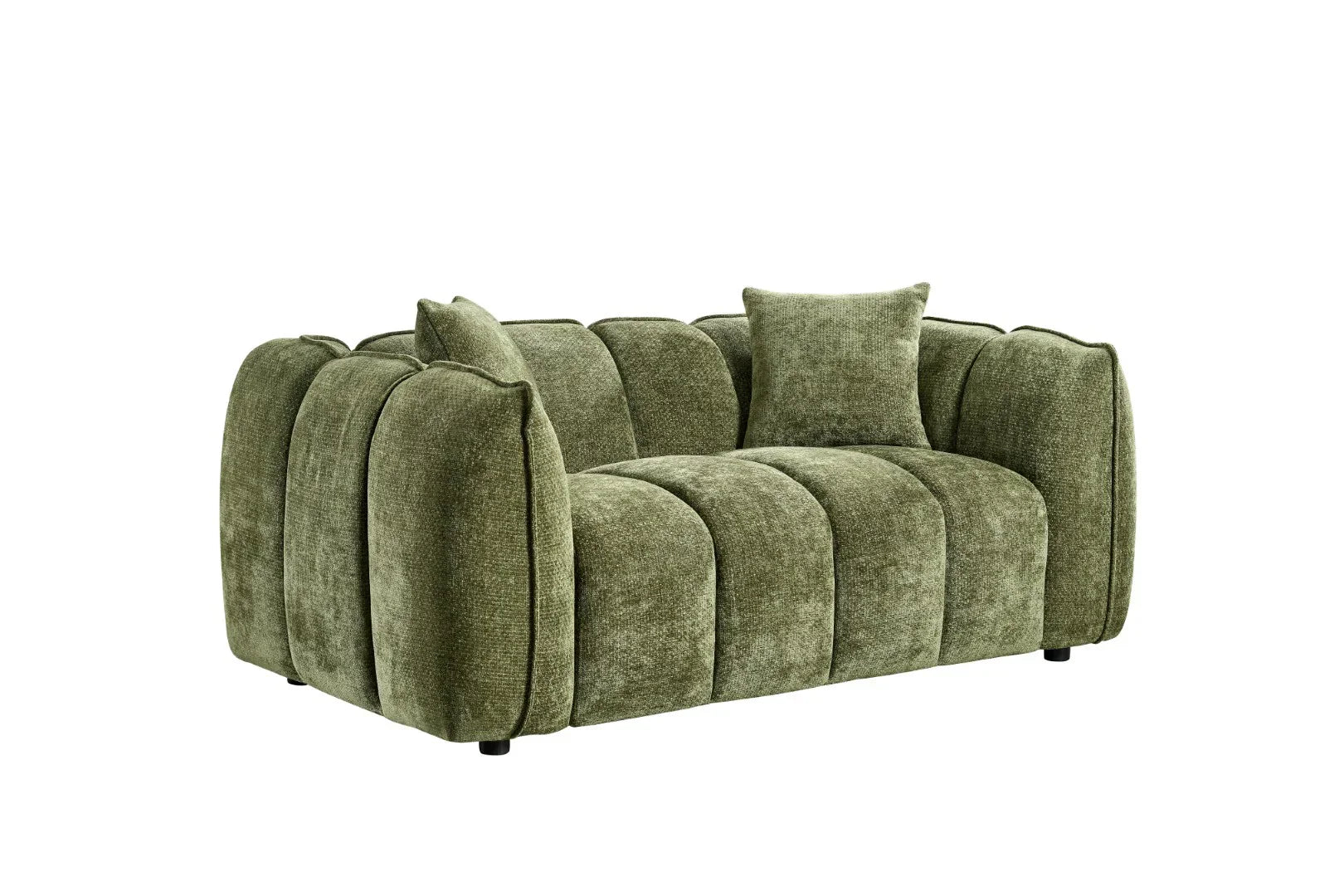Venice 3+2 Sofa Set In Olive Green