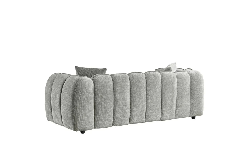 Venice 3+2 Sofa Set In Grey