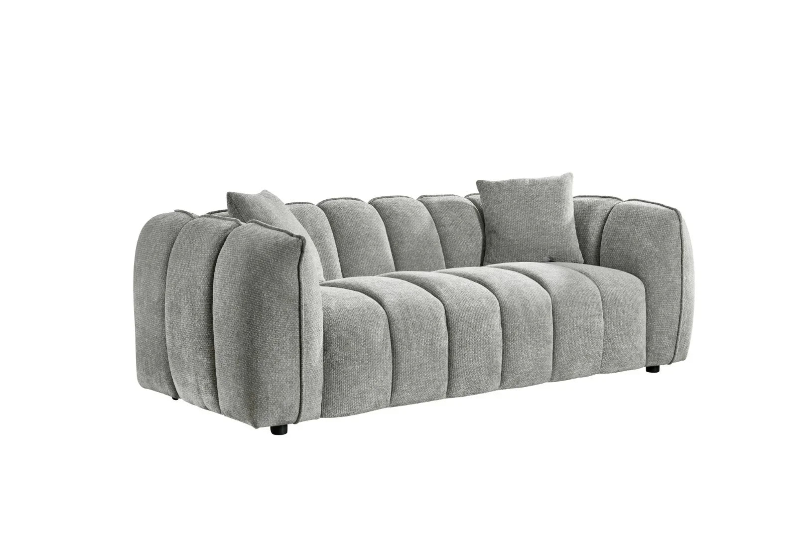Venice 3+2 Sofa Set In Grey
