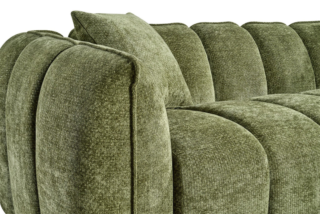 Venice 2 Seater Sofa In Olive Green