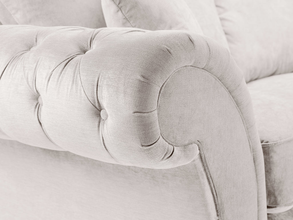 Windsor Large Corner Sofa in Stone or Grey