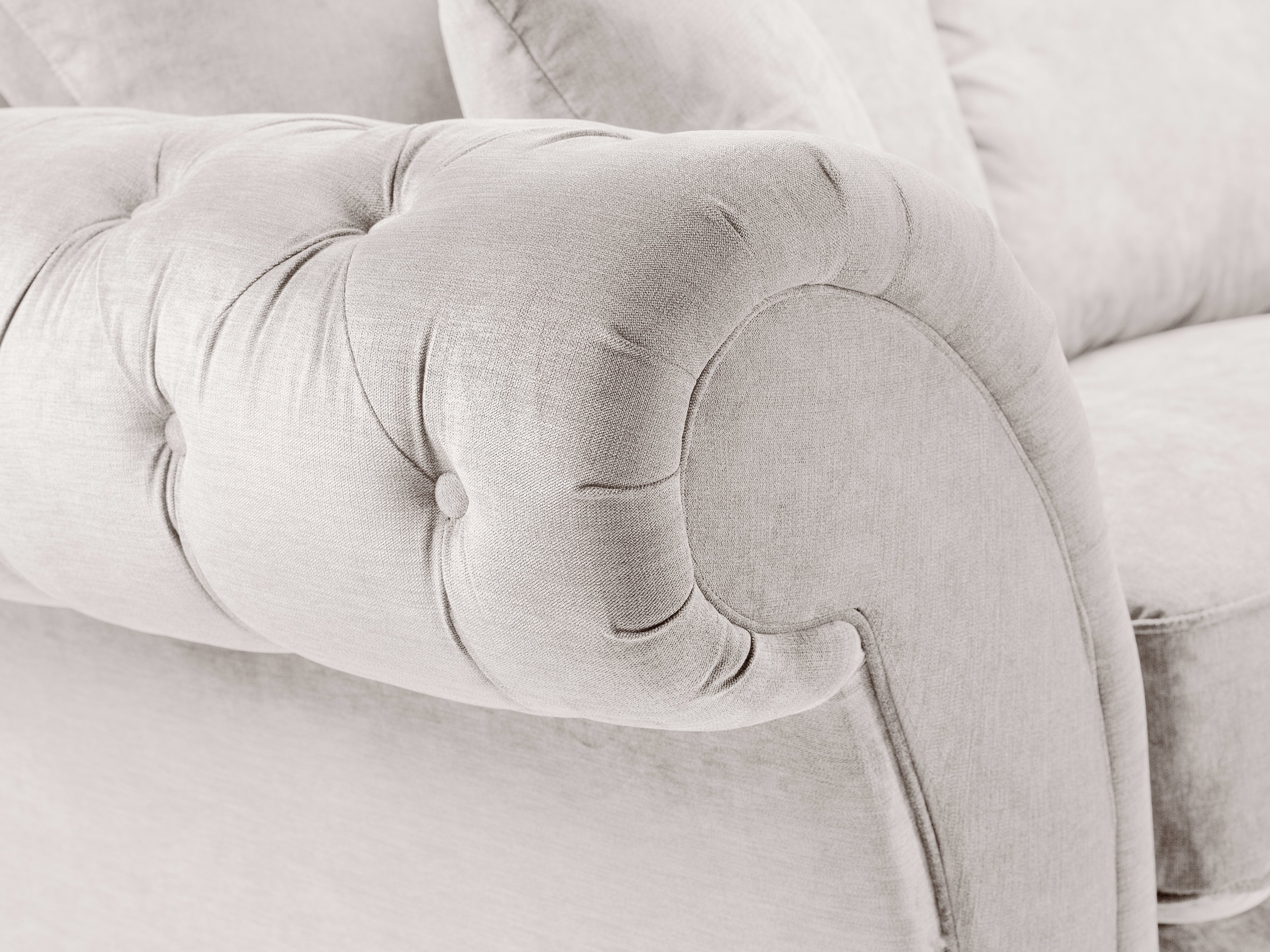 Windsor Large Corner Sofa in Stone or Grey