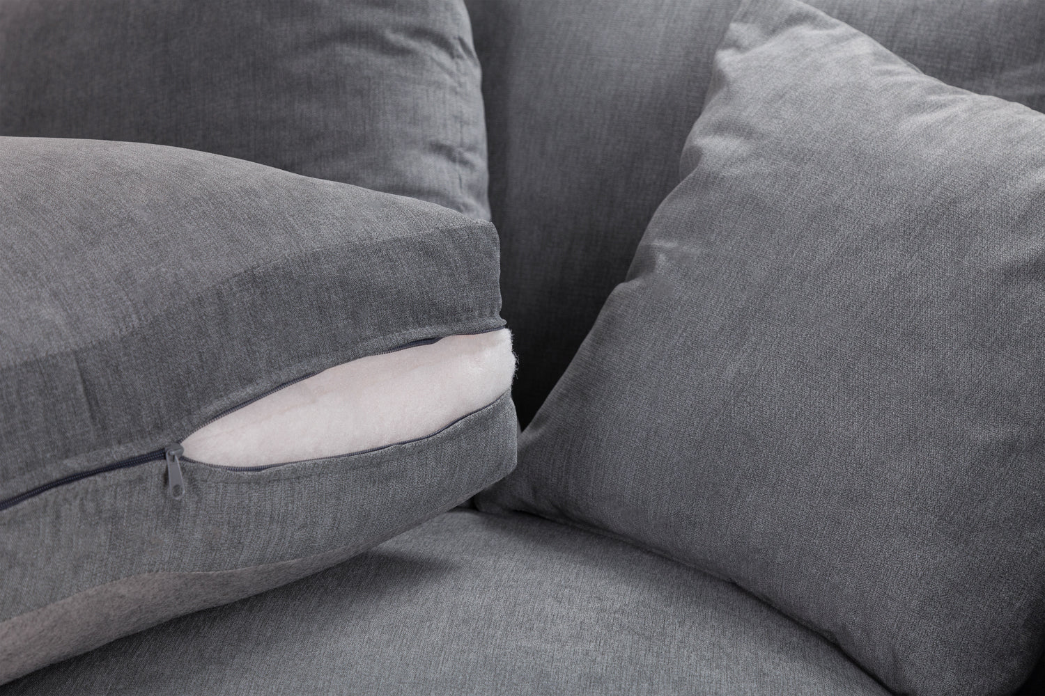 Windsor Grey Left Hand Facing Corner
