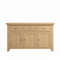 Windsor 3 Door 3 Drawer Sideboard - Natural Oak