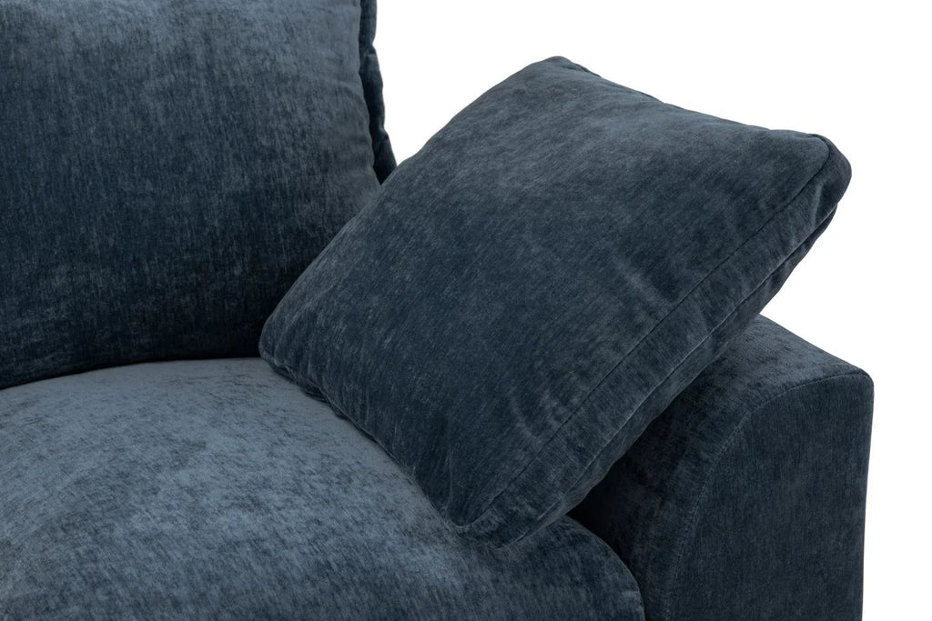 DFS SCS SOFOLOGY Large Corner Sofa In Blue