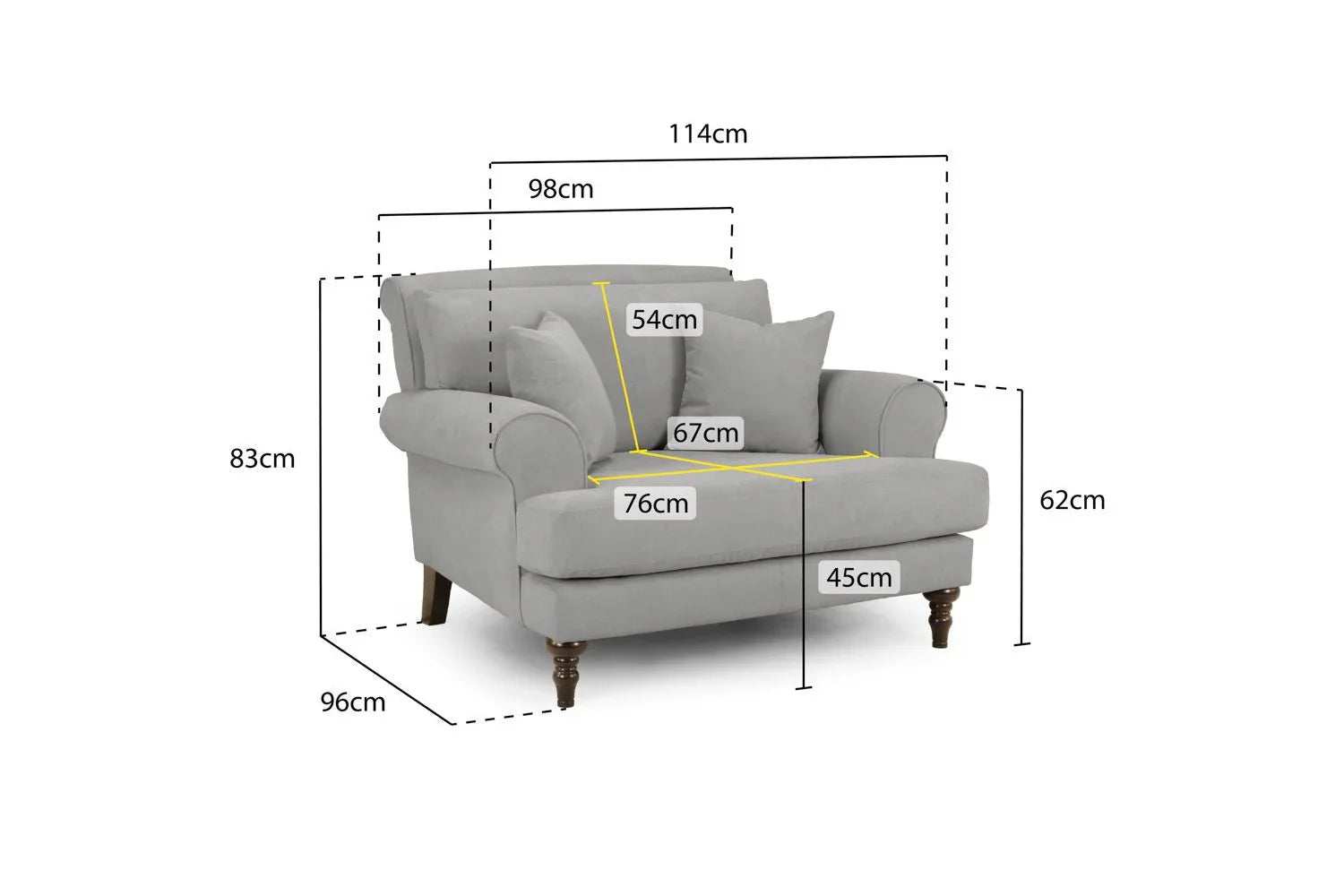 Summer Armchair In Grey
