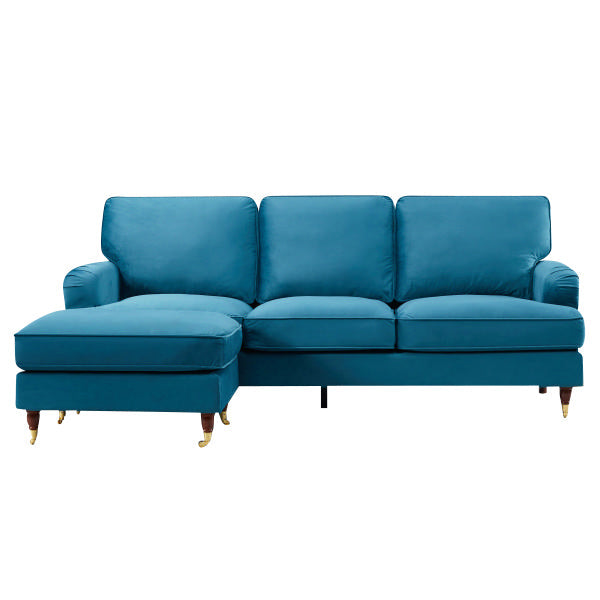 Universal L Shape Corner Sofa in Teal