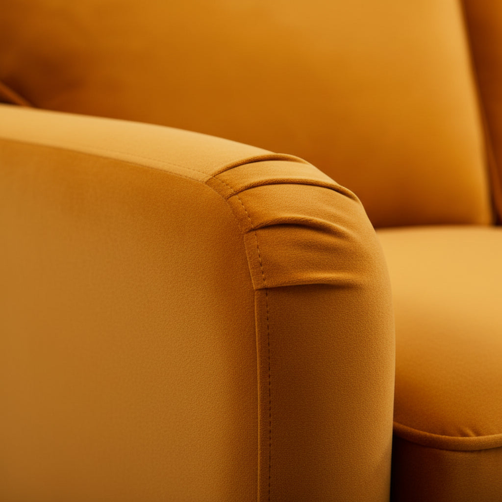 3 Seater Sofa in Burnt Orange
