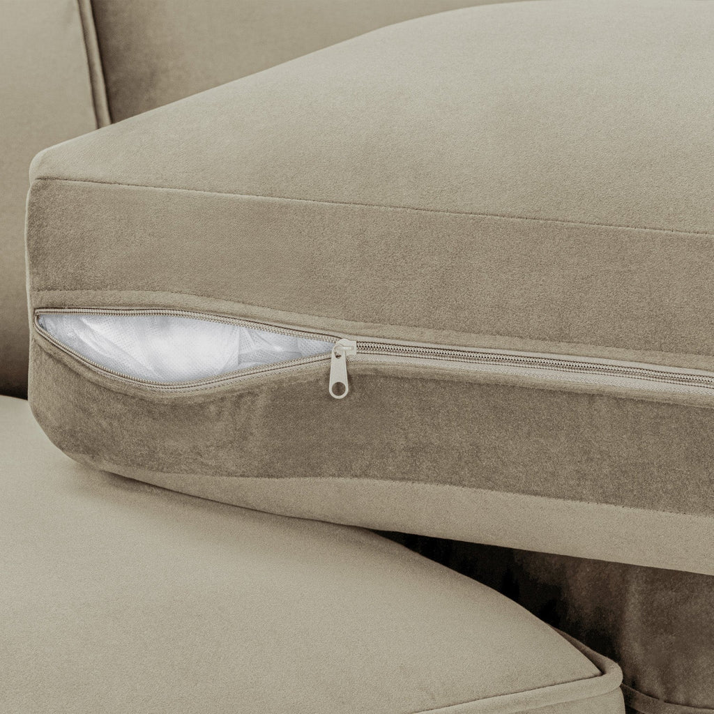 Belgravia U-Shape Sofa In Beige