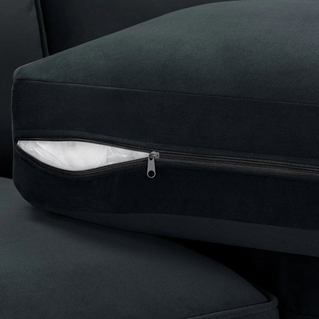 Belgravia U-Shape Sofa In Slate