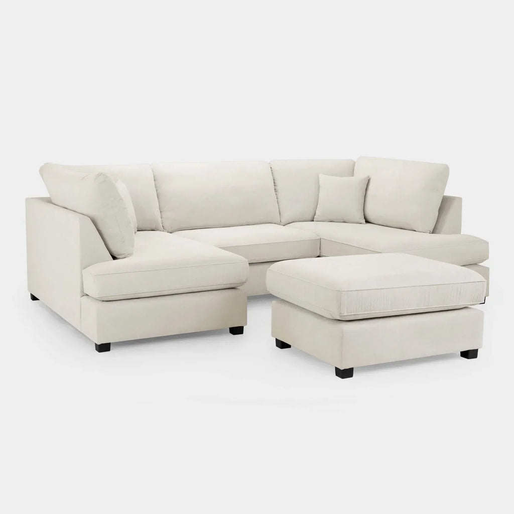 Carnaby Cinema Style U-shape Sofa (3 COLOUR CHOICES)