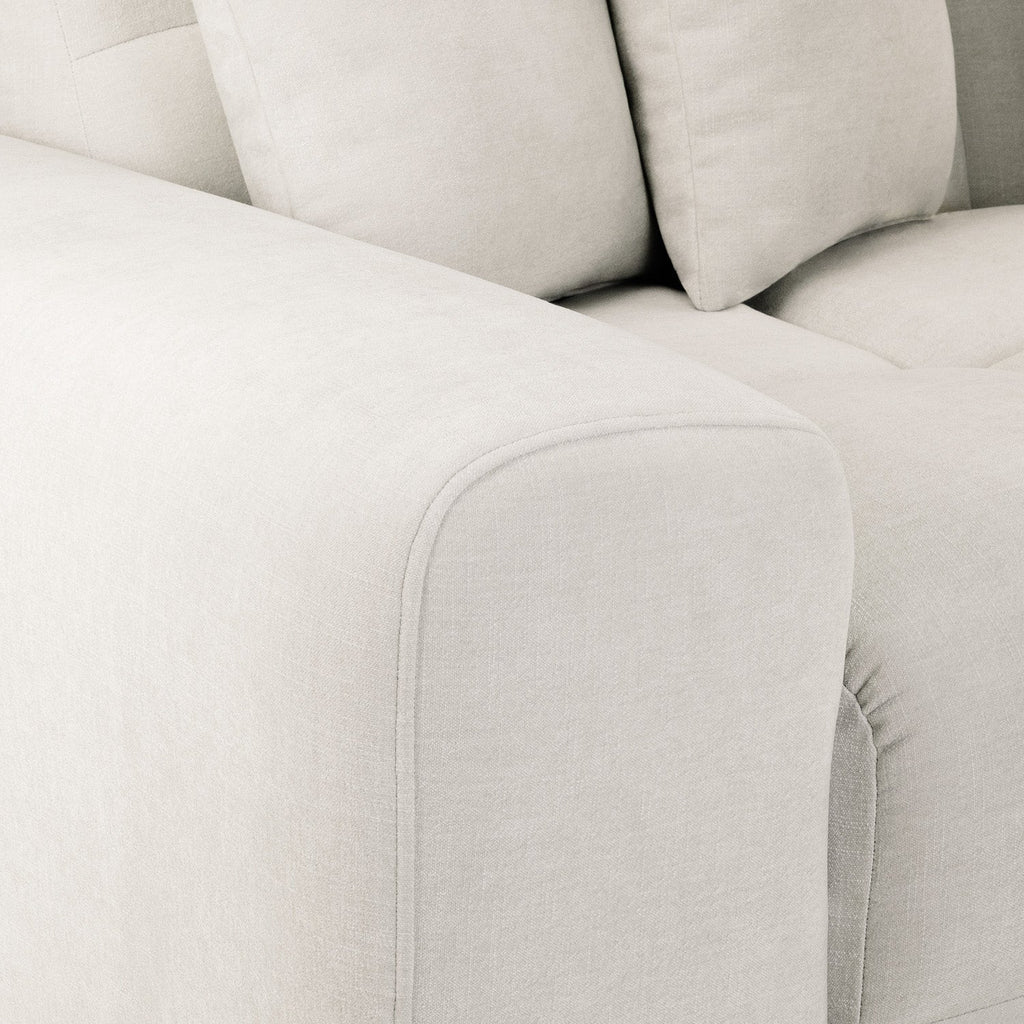 Jacob Right Hand Corner Sofa In Beige