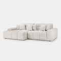 Jacob Left Hand Corner Sofa In Beige