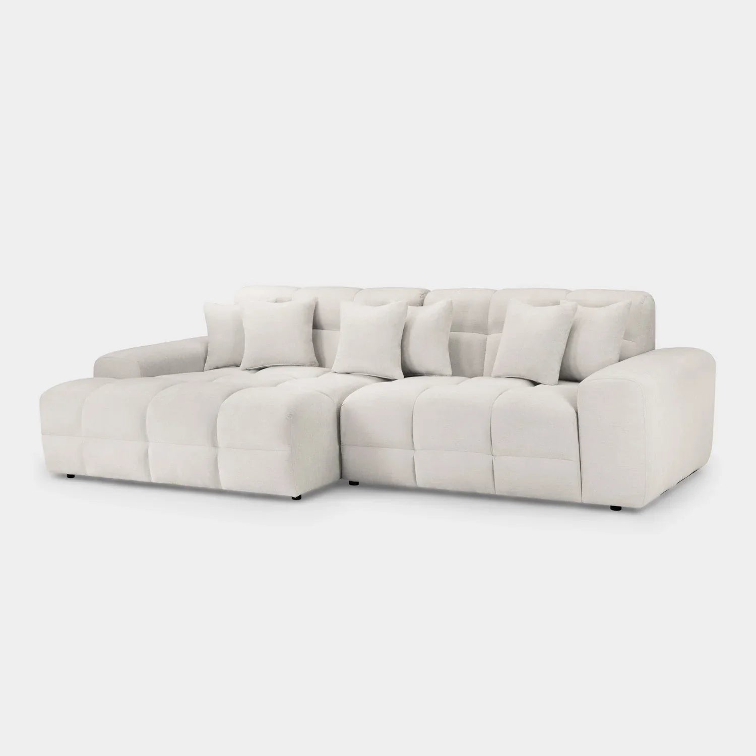 Jacob Left Hand Corner Sofa In Beige