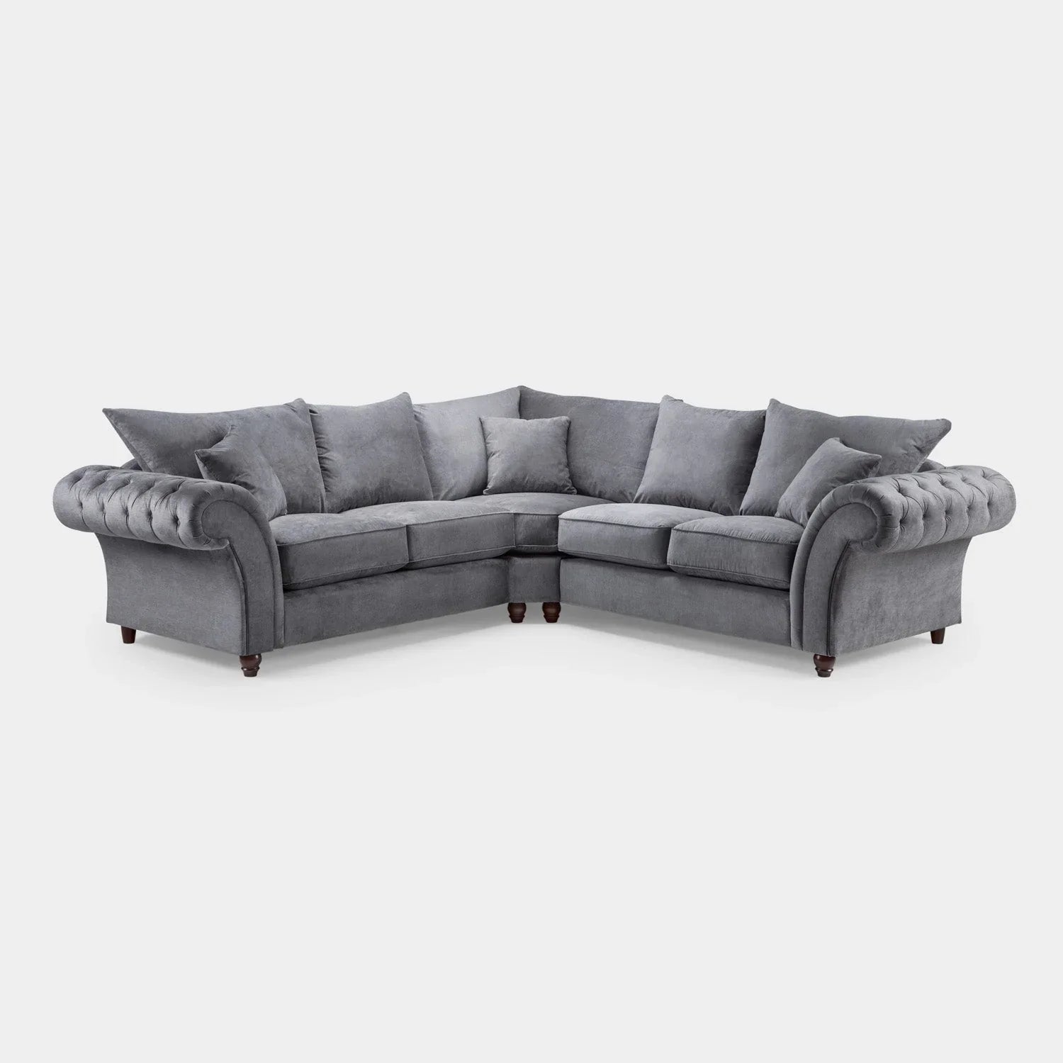 Windsor Large Corner Sofa In Grey