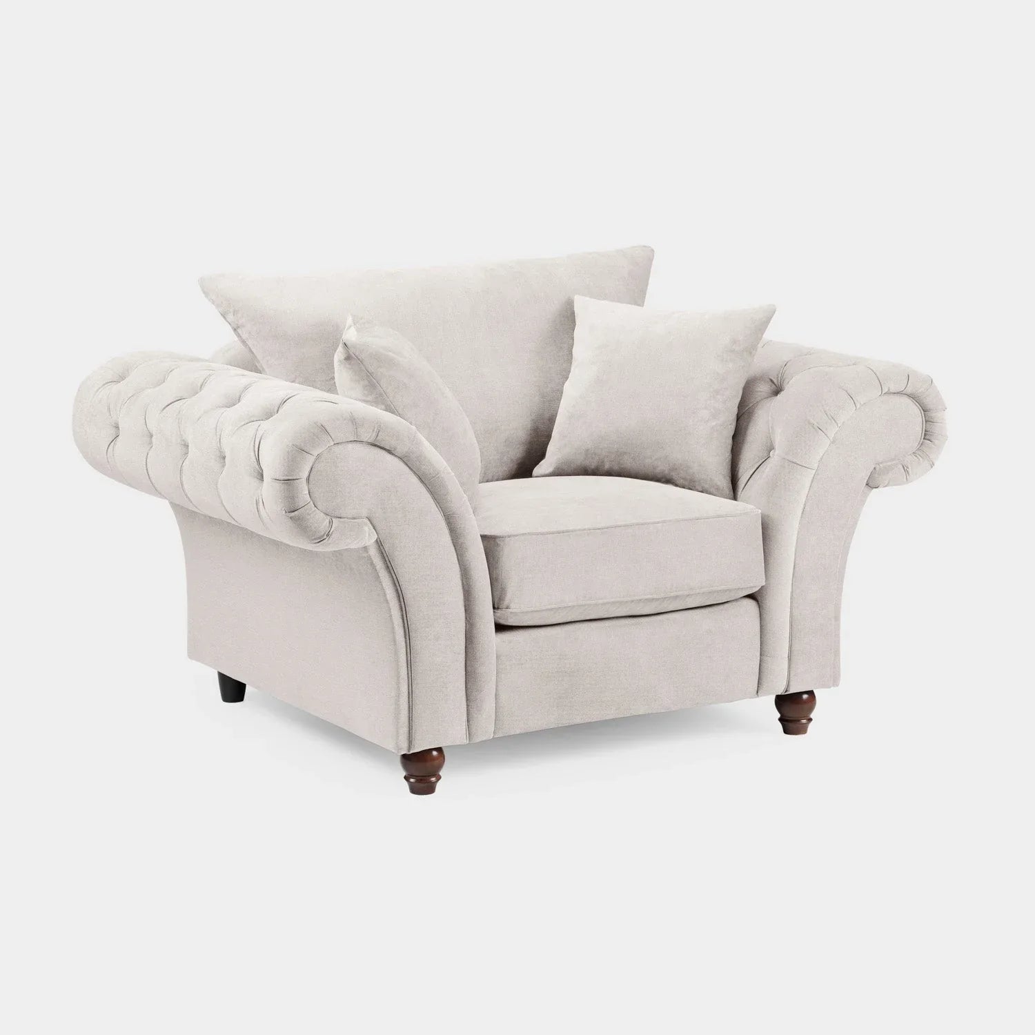 Windsor Armchair In Stone
