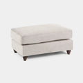 Windsor Footstool in Stone