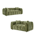 Venice 3+2 Sofa Set In Olive Green