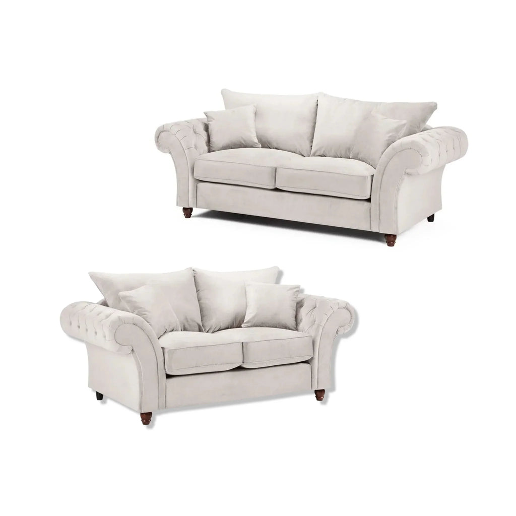 Windsor 3+2 Seater Sofa Set Stone